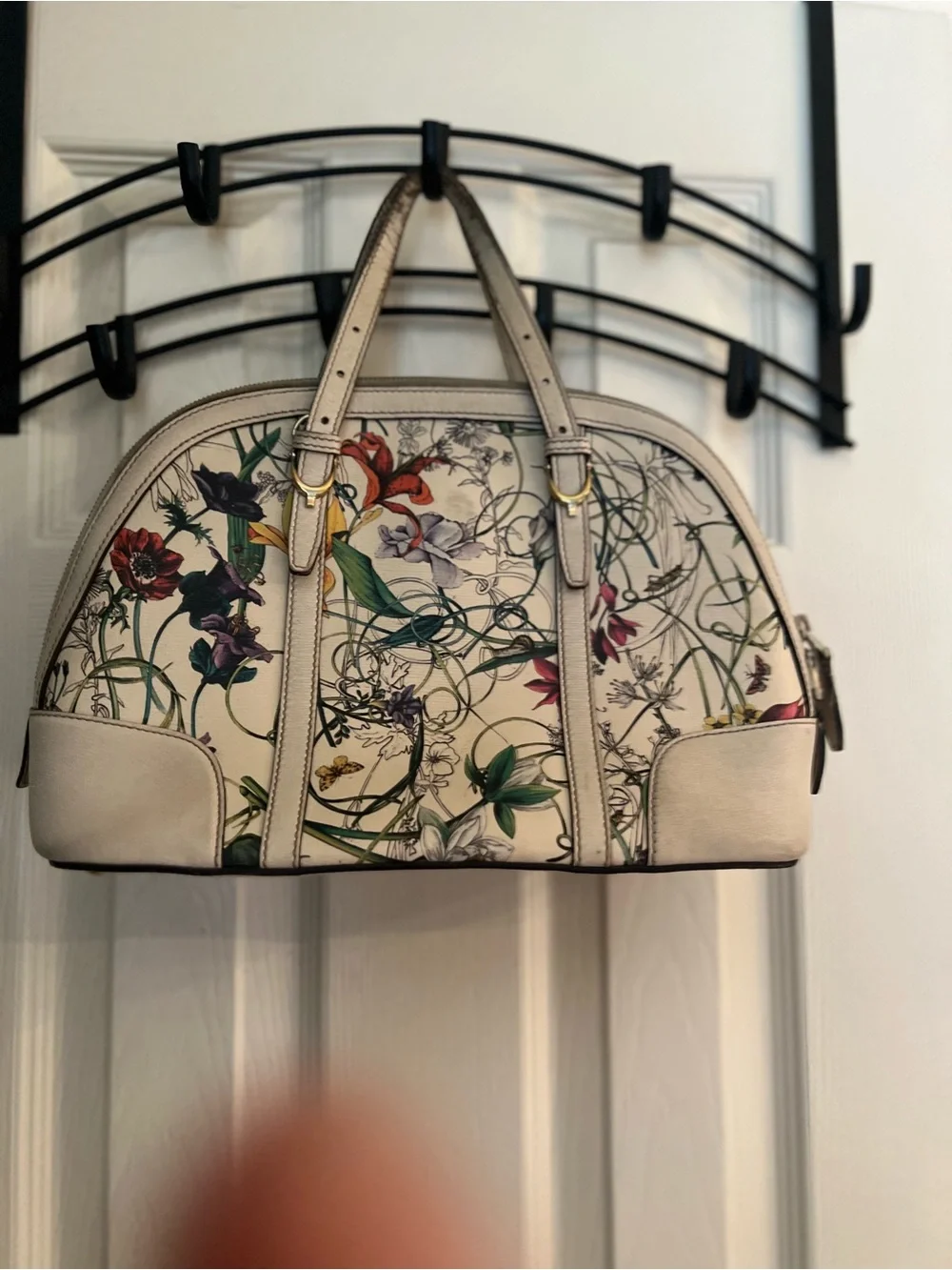 Gucci flora bag bowling style